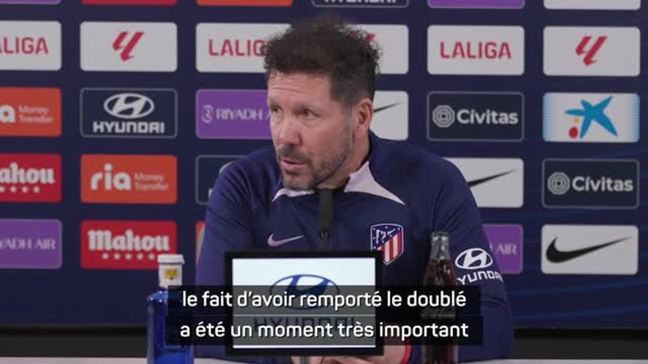 Atlético - Simeone dévoile ses meilleurs souvenirs en tant que joueur et entraîneur