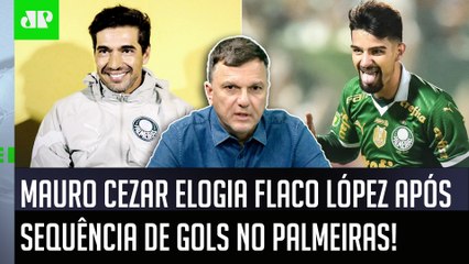 "O Flaco López TÁ MOSTRANDO que..." Mauro Cezar ELOGIA o ARTILHEIRO do Palmeiras após MAIS UM GOL!