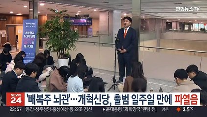 '배복주 뇌관' 개혁신당…출범 일주일 만에 파열음