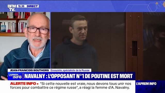 Mort d'Alexeï Navalny: Vladimir Poutine montre qu'il ne recule devant absolument rien , pour l'essayiste spécialiste de la Russie Jean-François Bouthors