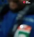 PSG - Lucas Beraldo exalté et ému pendant l'hymne de la Ligue des champions