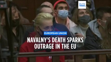 EU leaders blame Russia for death of opposition leader Alexei Navalny