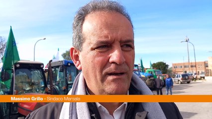 Agricoltori in piazza a Marsala, Sindaco "Al fianco dei manifestanti"
