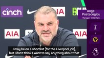 Postecoglou distances himself from Liverpool job