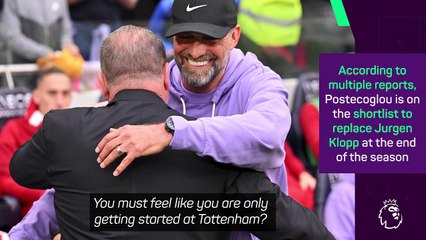 Postecoglou distances himself from Liverpool job