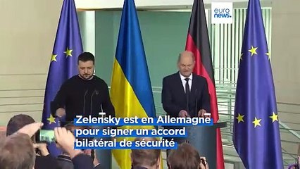 Olaf Scholz et Volodymyr Zelensky déplorent la mort d'Alexeï Navalny