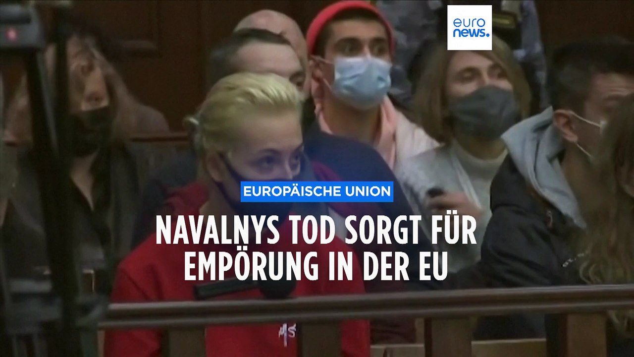 EU macht Moskau für Tod von Nawalny verantwortlich