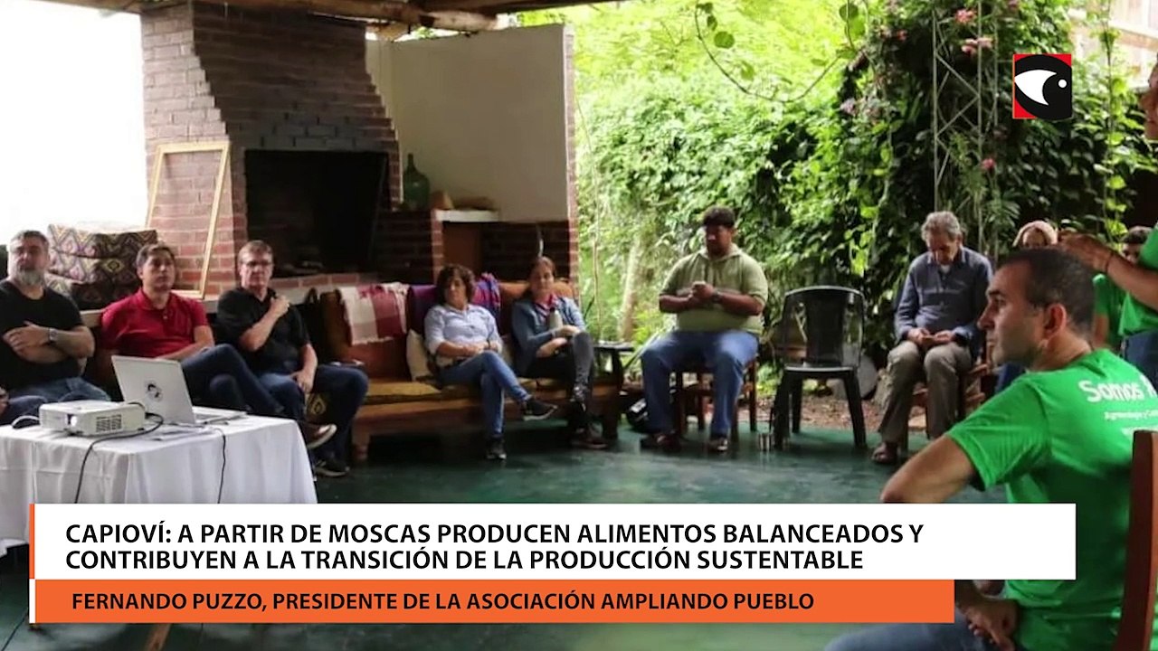 Capioví: a partir de moscas producen alimentos balanceados y contribuyen a la transición de la producción sustentable en la provincia
