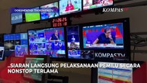 KompasTV Raih Rekor Muri Live Non Stop Terlama dan Siaran Youtube Terbanyak Soal Pemilu 2024