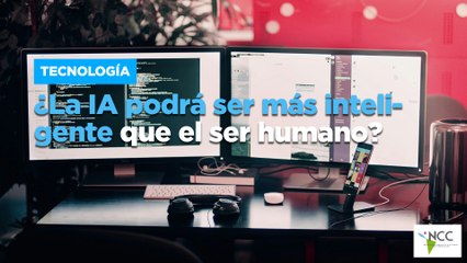 ¿La IA podrá ser más inteligente que el ser humano?