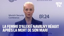 La femme d'Alexeï Navalny s'exprime après la mort son mari
