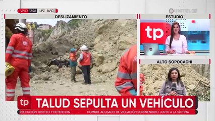 La Paz: Vecinos rompen cerco y retiran con sus manos el material dejado por el derrumbe; Alcaldía habla de filtraciones