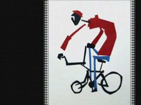 accident velo stop motion