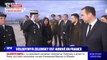 Volodymyr Zelensky accueilli par le ministre des Armées Sébastien Lecornu à l'aéroport d'Orly