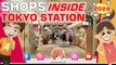 Shops Inside Tokyo Station Underground Mall – Negozi all’interno della stazione di Tokyo!