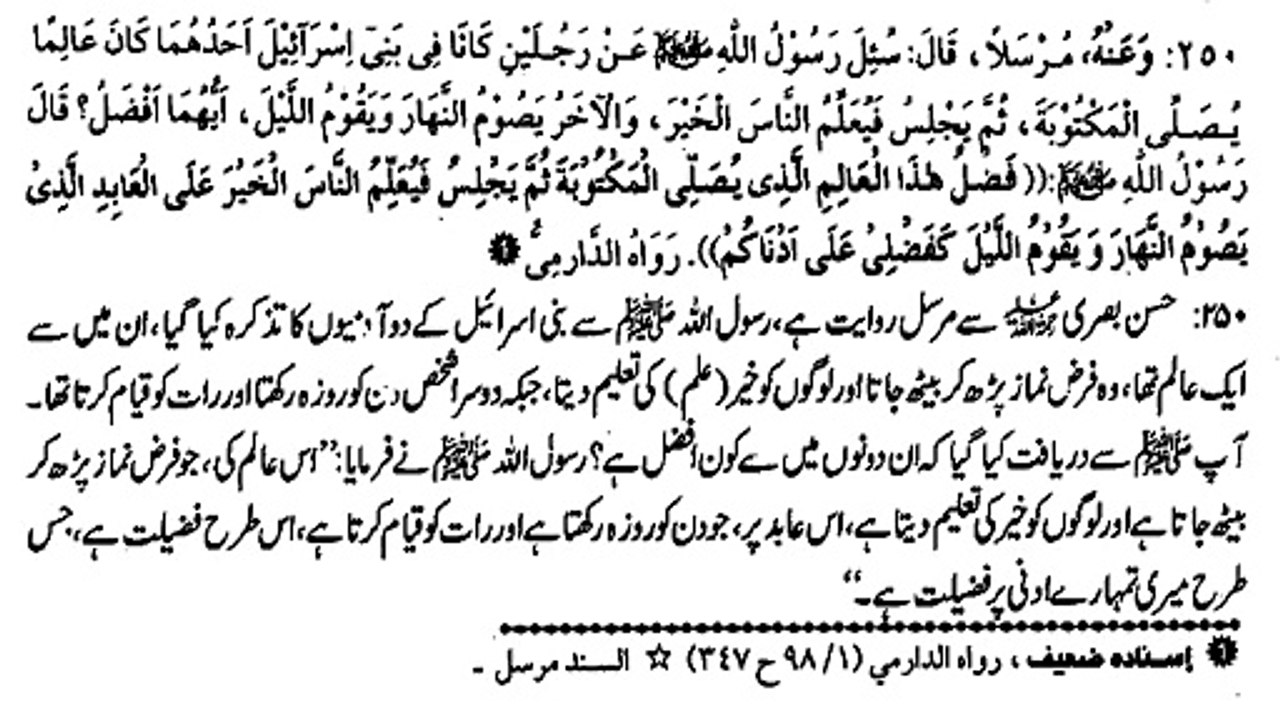 FARZ NAMAZ VERSUS FULL DEVOTION (250)