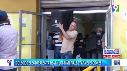 Colegios electorales tienen los materiales para las elecciones del domingo| Primera Emisión SIN