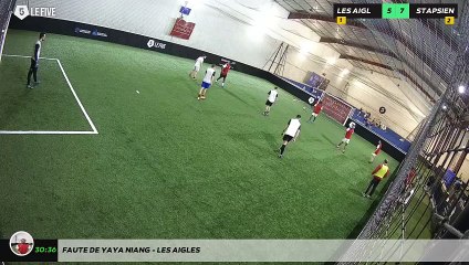 Faute de Yaya Niang - Les Aigles