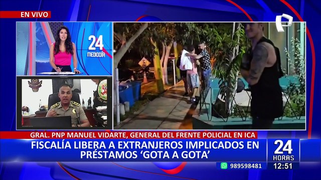 General PNP de Ica sobre liberación de extranjeros: “Se hallaron elementos de prueba contundentes”
