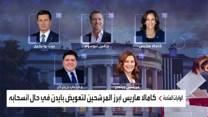 صحيفة تايمز تنشر أبرز 10 أسماء مرشحة لتعويض بايدن في حال انسحابه من السباق الانتخابي