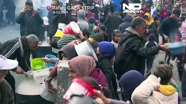 Verzweifelte Kinder in Gaza: Fast nichts mehr zu essen in Rafah