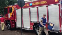 Jararaca é capturada pelos Bombeiros em CMEI no Santa Felicidade