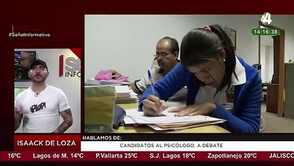 Candidatos al psicólogo, a debate | Isaack de Loza