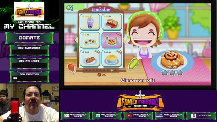 Cooking Mama Cookstar Cinnamon Rolls