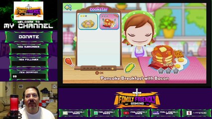 Cooking Mama Cookstar Pancake Breakfast with Bacon