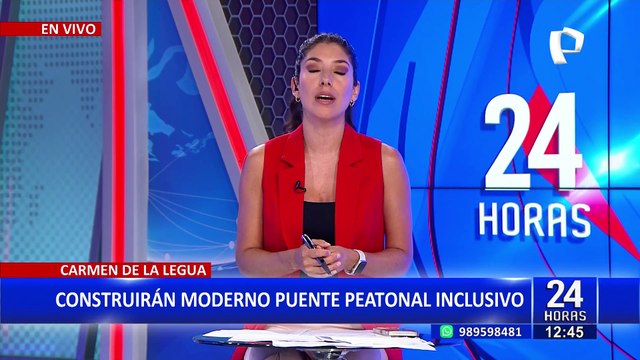 Carmen de la Legua: avenida Elmer Faucett contará con puente peatonal inclusivo