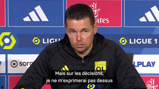 Lyon - Sage : Sur les décisions arbitrales, je ne m’exprimerai pas dessus