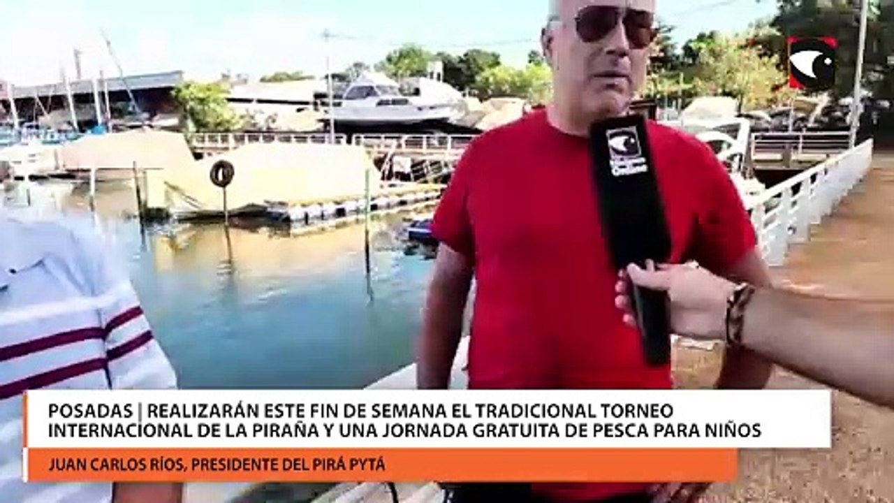 Posadas | Realizarán este fin de semana el tradicional Torneo Internacional de la Piraña y una jornada gratuita de pesca para niños