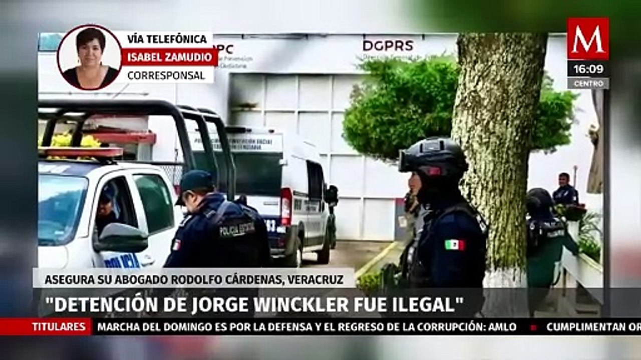 "Detención de Jorge Winckler fue ilegal": Asegura su abogado, Rodolfo Félix Cárdenas