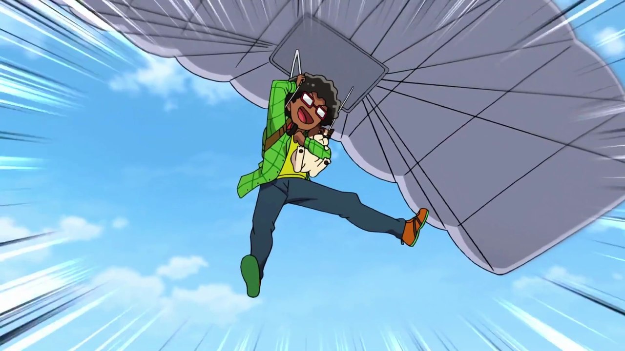 Bakugan Battle Planet - parachute escape
