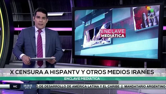 Enclave Mediática 16-02: X censura a HISPANTV y medios iraníes