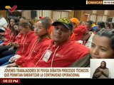 Caracas | Juventud trabajadora de PDVSA debaten las 7T para garantizar la continuidad operacional