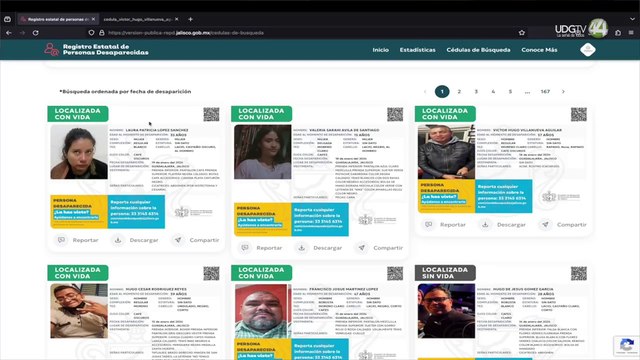 Tras presión de colectivos, Jalisco abre registro de personas desaparecidas