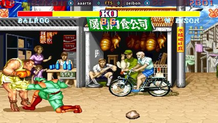 Street Fighter II' Champion Edition - FT5  - aaarte Vs zeibon