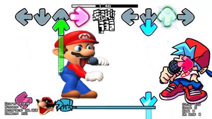 FNF Bloopers vs SMG4 Mario Walkthrough