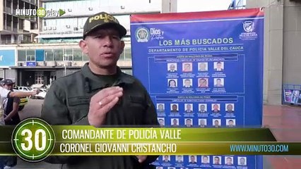 cartel de los mas buscados en el valle