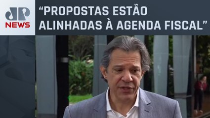Haddad participa de reunião com banqueiros em São Paulo