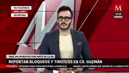 Crimen organizado realiza bloqueos y tiroteos en Ciudad Guzmán, Jalisco