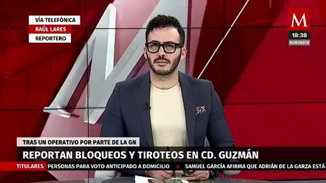 Crimen organizado realiza bloqueos y tiroteos en Ciudad Guzmán, Jalisco