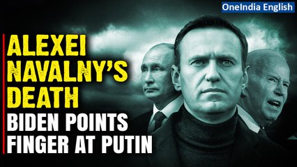 Biden Labels Putin "Responsible" for Navalny's Demise, Denounces Corruption | Oneindia News