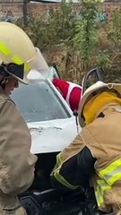 Un tráiler chocó contra siete vehículos en el cruce de Periférico y avenida Colón