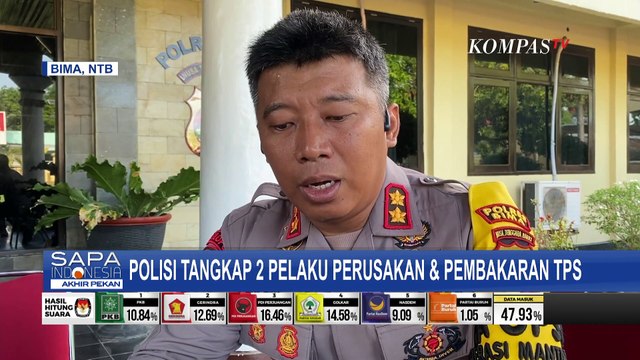 Pelaku Pembakaran TPS di Bima Ditangkap, KPU Akan Lakukan Pemungutan Suara Ulang