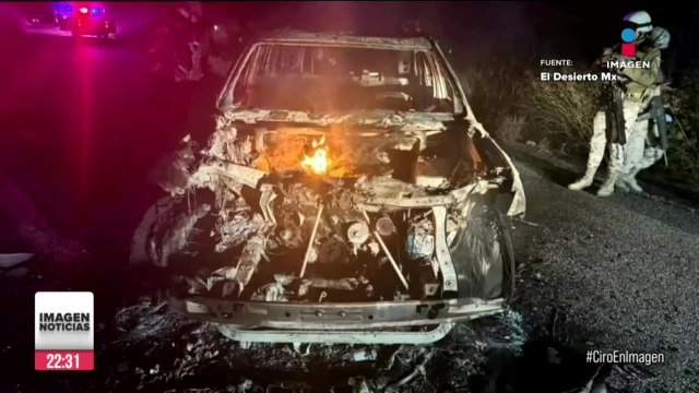 Sicarios atacan a vehículos en lo que viajaban migrantes en Caborca, Sonora