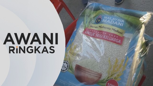 AWANI Ringkas: Syor beras putih Malaysia Madani