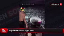 Filipinler’de balıklar kıyıya vurdu