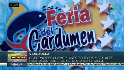 "Operación Venezuela come pescado" impulsa el derecho a la alimentación del pueblo